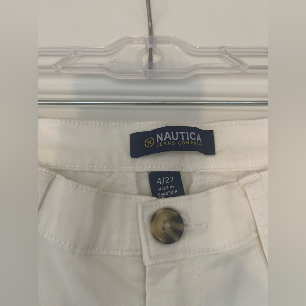 Nautica 🔷 Tencel ankle trouser, mid rise pant
